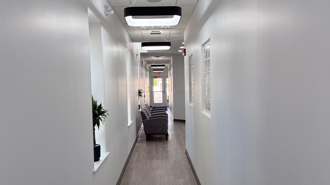 Hallway new lights