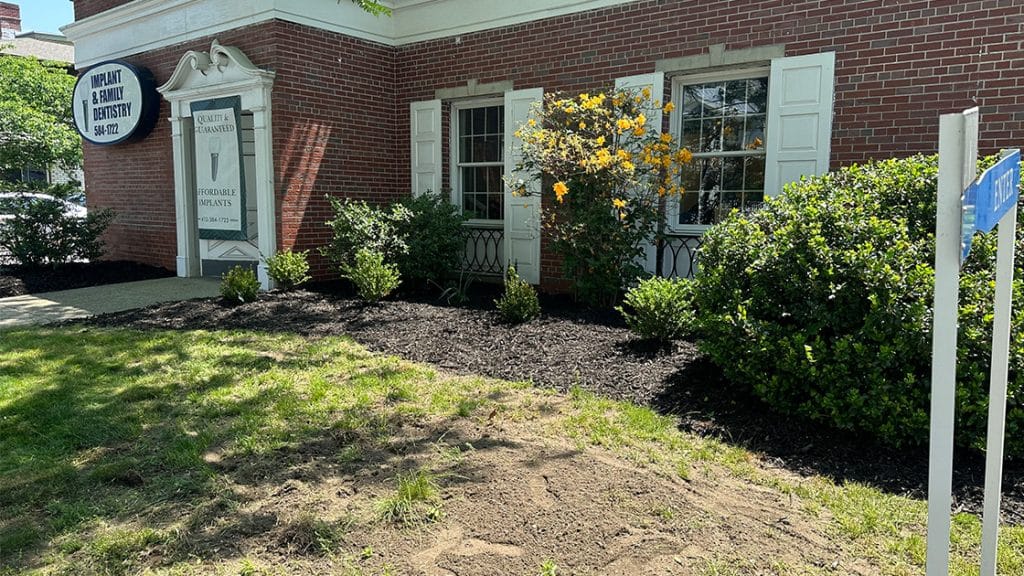 Side of the building